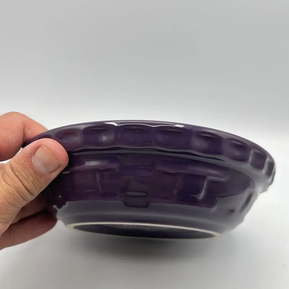 Longerberger Purple 7 1/4 Inch Pie Plate